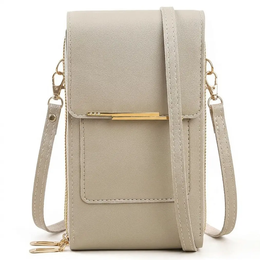 Secure Travel Crossbody Phone Wallet with RFID Protection – Waterproof & Hands-Free