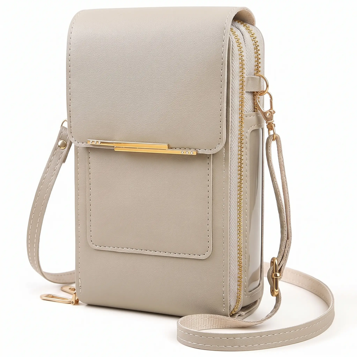 Secure Travel Crossbody Phone Wallet with RFID Protection – Waterproof & Hands-Free