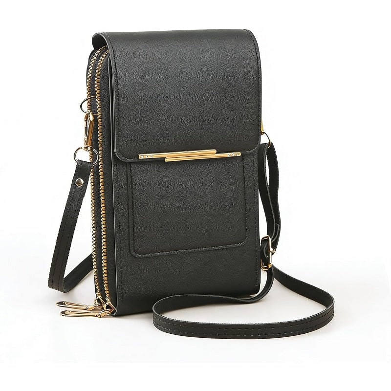 Secure Travel Crossbody Phone Wallet with RFID Protection – Waterproof & Hands-Free