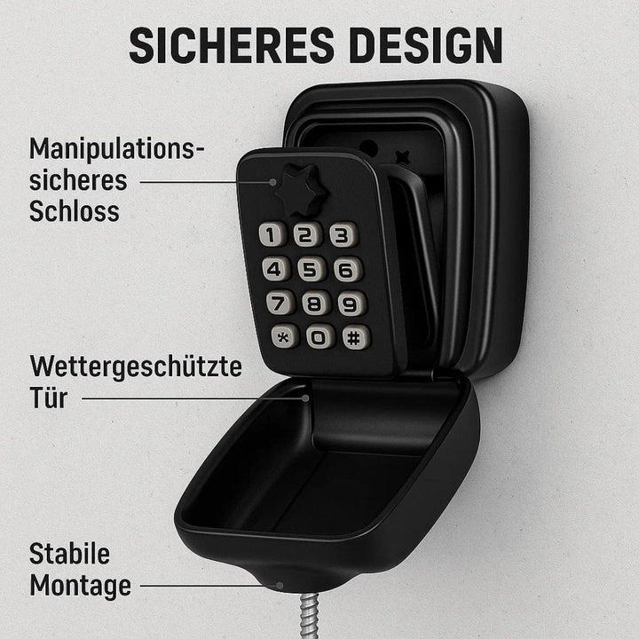 Key Cabinet Outdoor | Key Safe with Code | SafeHaus