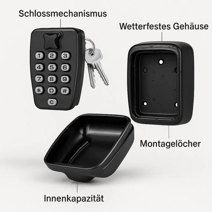 Key Cabinet Outdoor | Key Safe with Code | SafeHaus