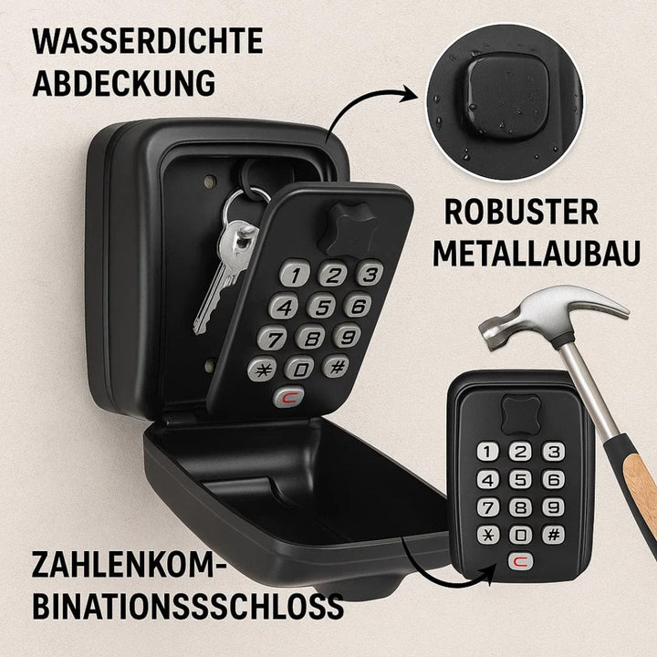 Key Cabinet Outdoor | Key Safe with Code | SafeHaus
