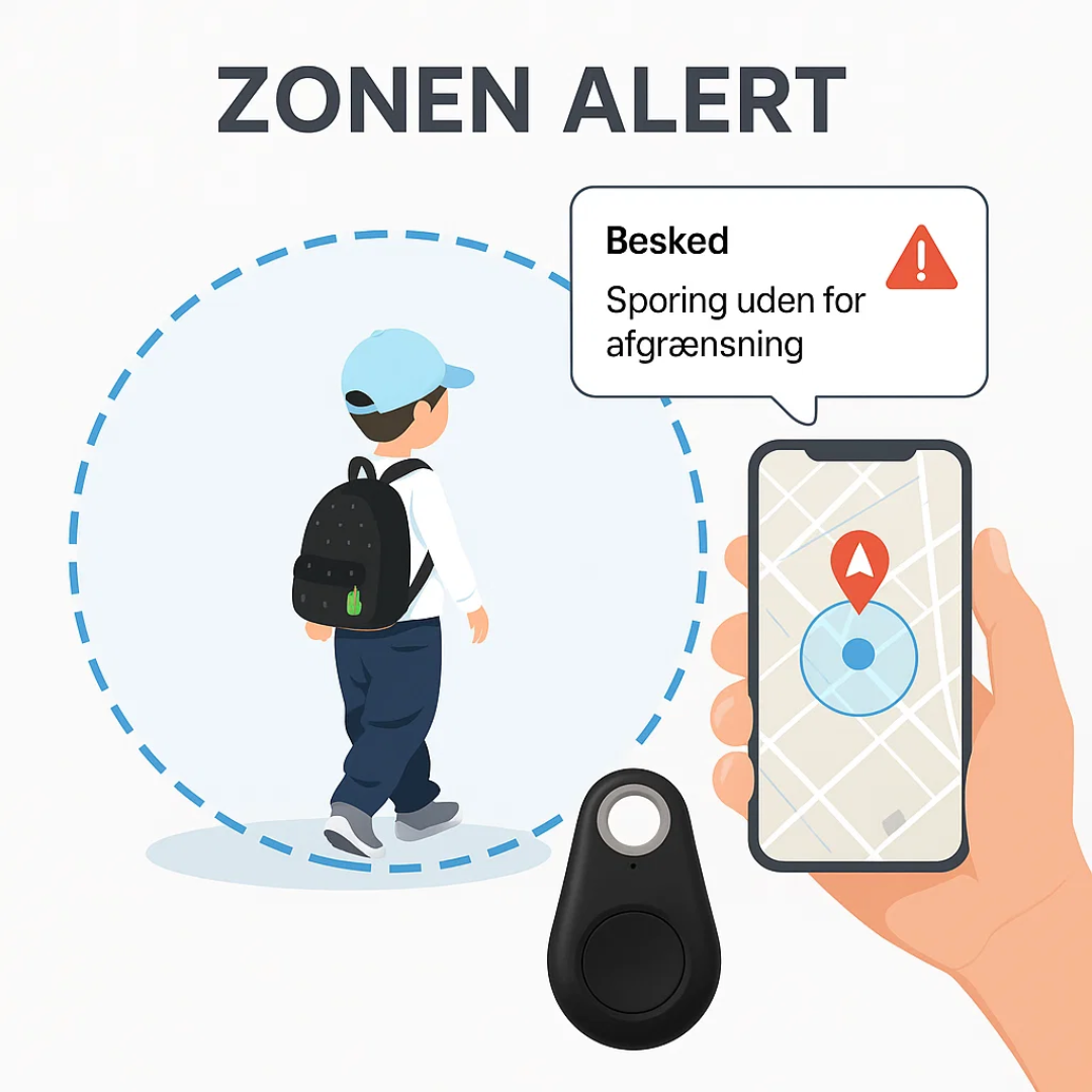 SafeTrack | GPS Tracker with Live Tracking for Children, Pets, and Valuables