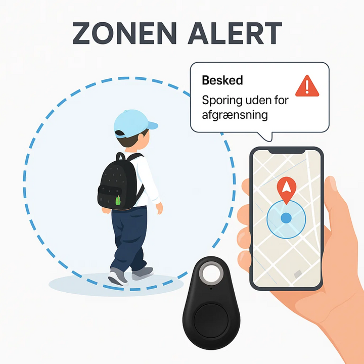 SafeTrack | GPS Tracker with Live Tracking for Children, Pets, and Valuables