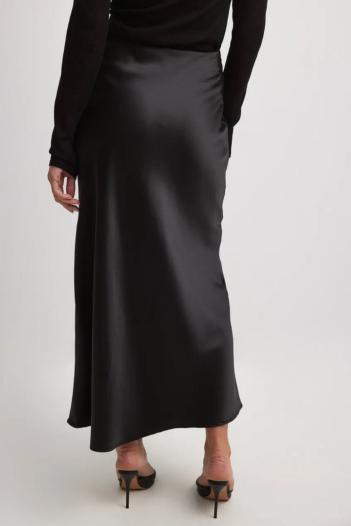 Chaveli - High Waist Satin Skirt