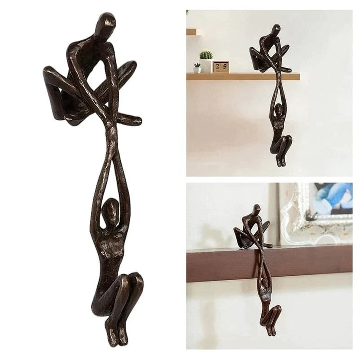 Sculptural Home Decor Figurine Unique Art Piece Living Room