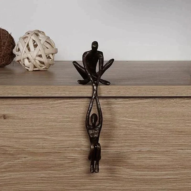 Sculptural Home Decor Figurine Unique Art Piece Living Room