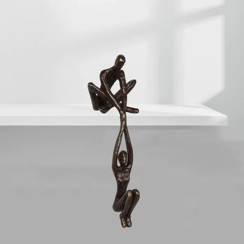 Sculptural Home Decor Figurine Unique Art Piece Living Room