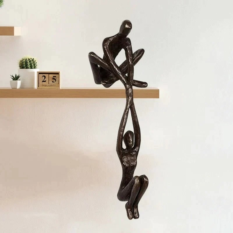 Sculptural Home Decor Figurine Unique Art Piece Living Room