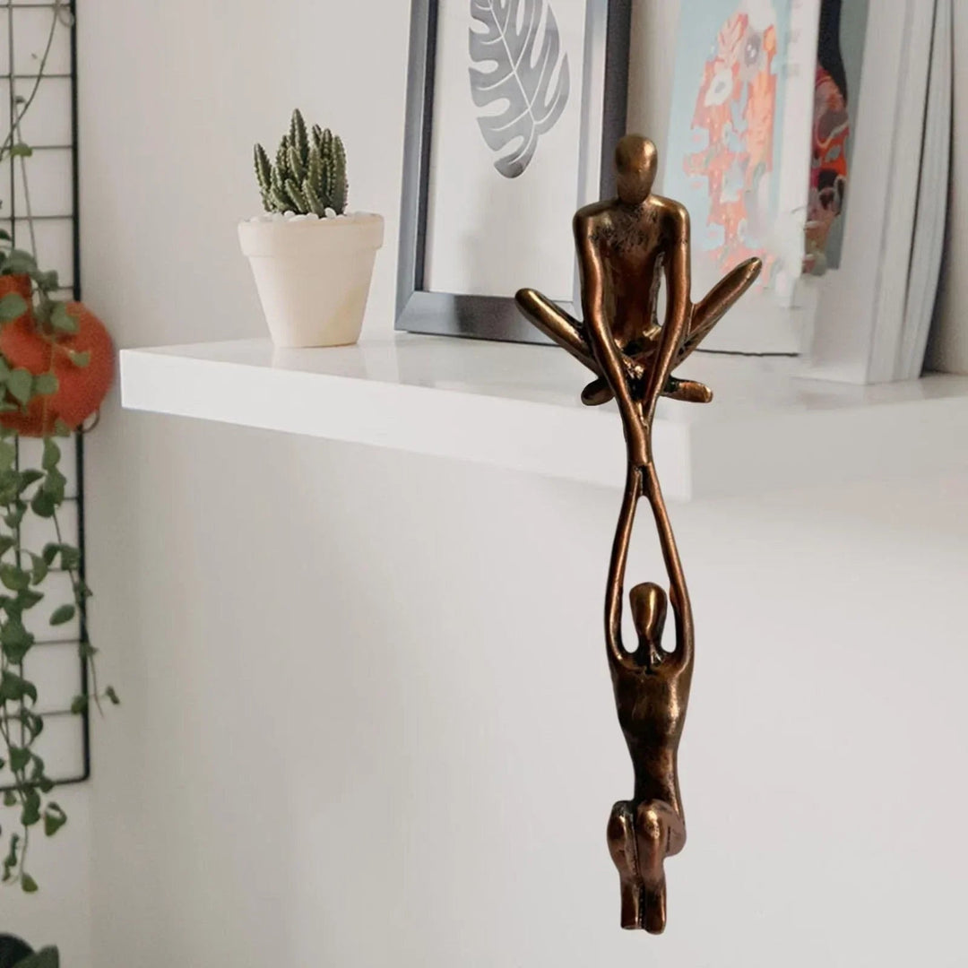 Sculptural Home Decor Figurine Unique Art Piece Living Room