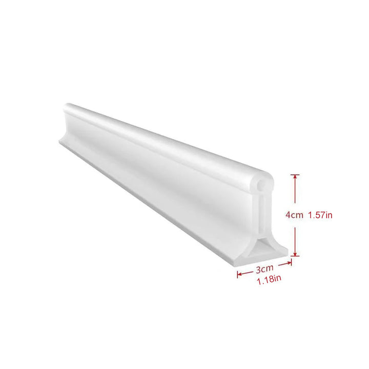 Water-Repellent Silicone Strip for Bathroom