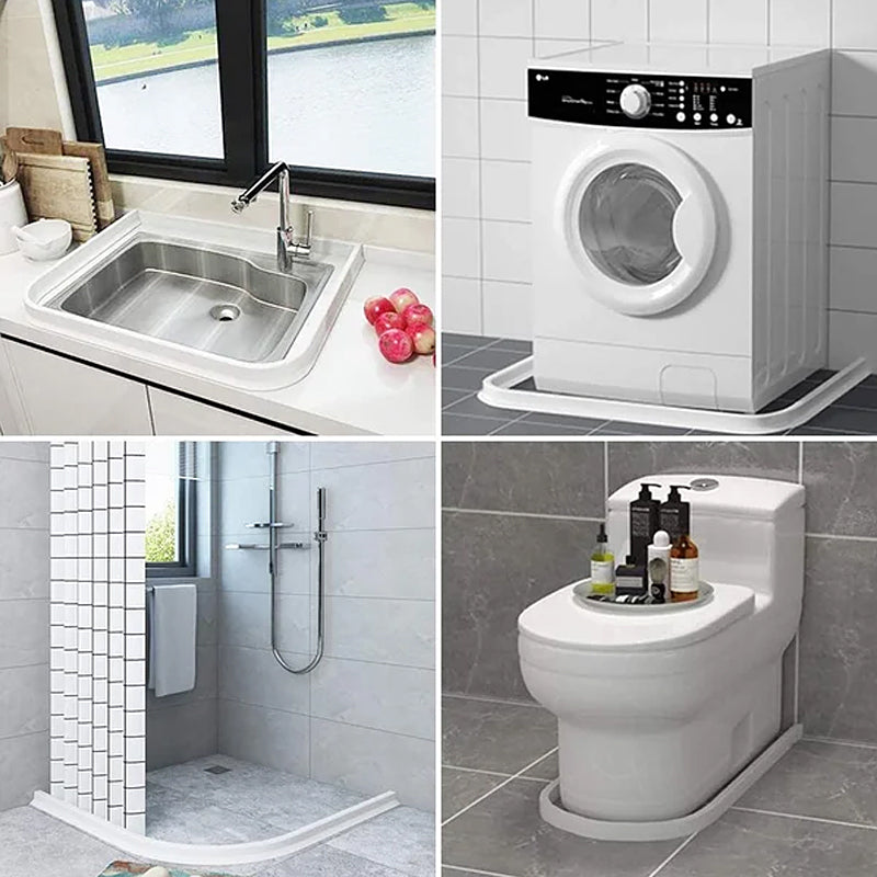 Water-Repellent Silicone Strip for Bathroom