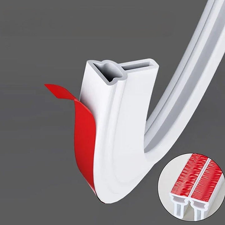 Water-Repellent Silicone Strip for Bathroom
