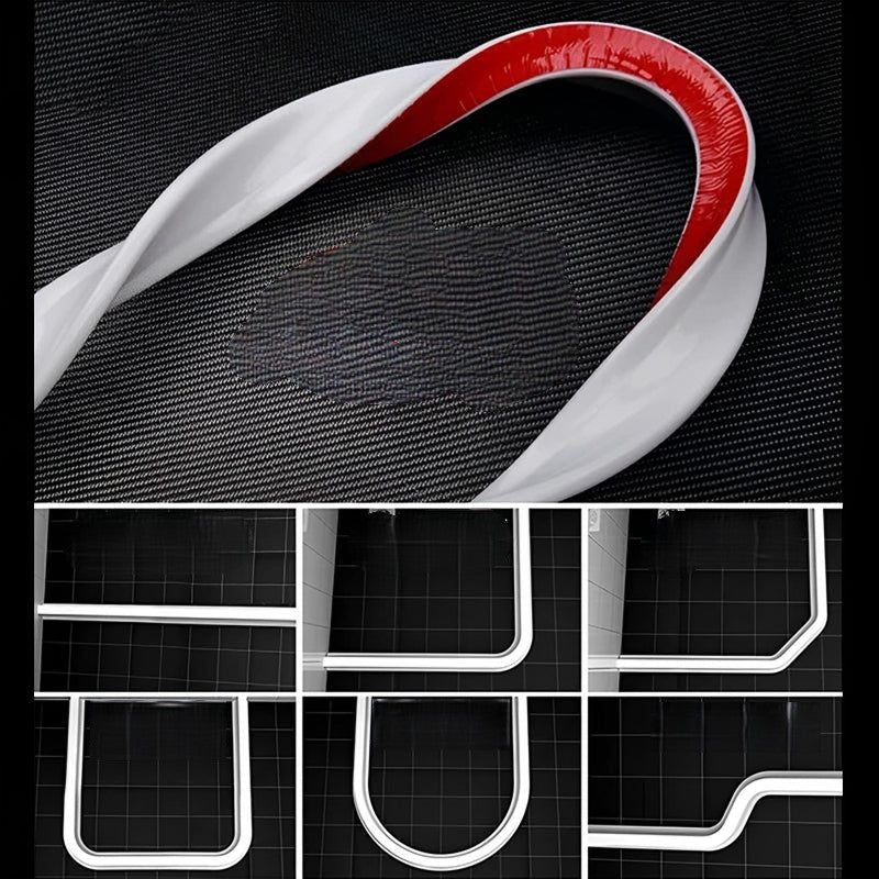 Water-Repellent Silicone Strip for Bathroom