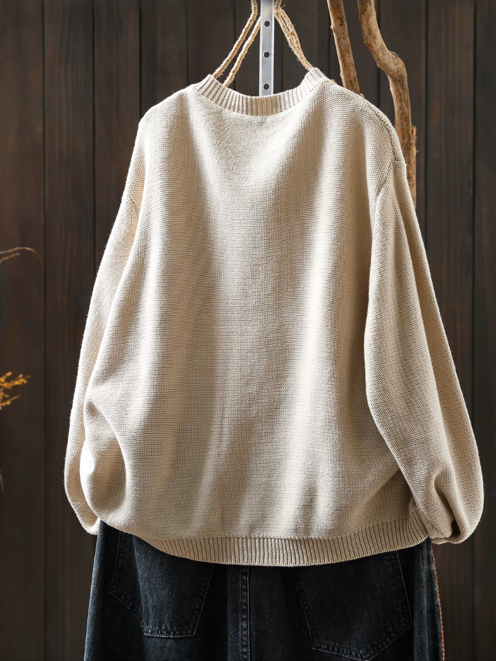 Solène | Women's Relaxed Fit Button-Up Cardigan — Everyday Knit Layer in 6 Colors S–3XL | Westmere