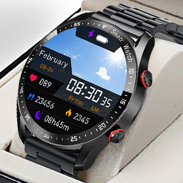 GlucoseGuard Smartwatch - Pain-Free Glucose Measurement & Health