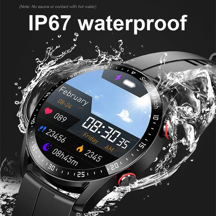 GlucoseGuard Smartwatch - Pain-Free Glucose Measurement & Health