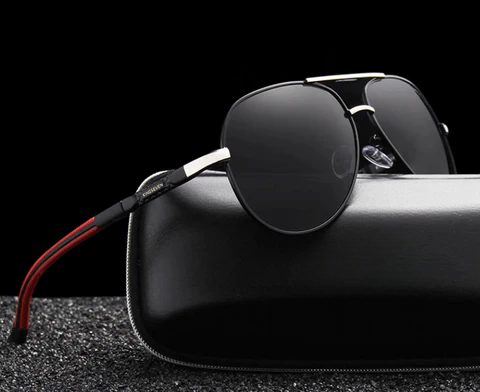 Vintage Retro UV400 Polarized Sunglasses – Stylish Men's Eyewear with Full Eye Protection