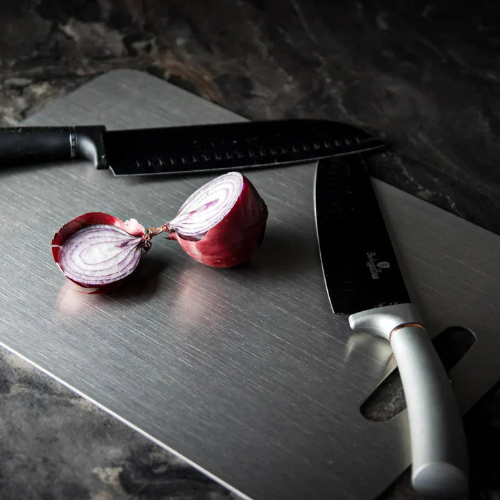 Titanium Cutting Board Durable Non-Slip Kitchen Prep Surface