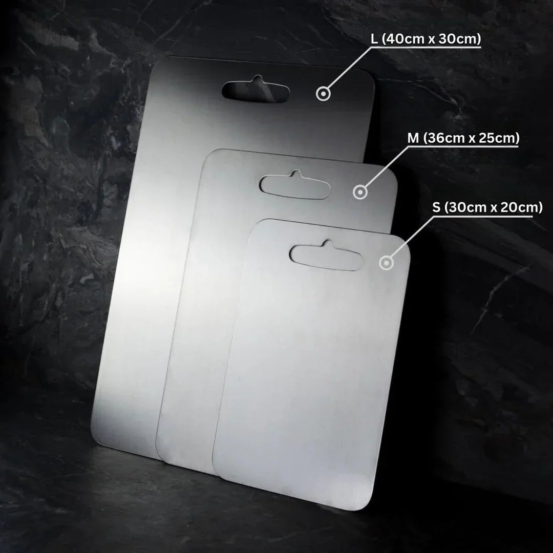 Titanium Cutting Board Durable Non-Slip Kitchen Prep Surface