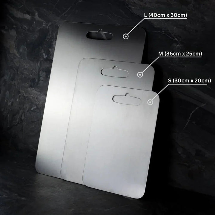 Titanium Cutting Board Durable Non-Slip Kitchen Prep Surface