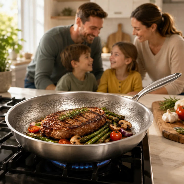 Premium Titanium Nonstick Frying Pan 30cm PFAS-Free Cookware