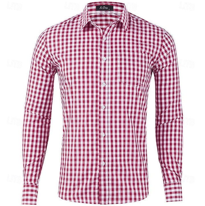Oktoberfest Outfit Men | Complete Set with Lederhosen, Shirt, Socks & Hat | Trachtenheld