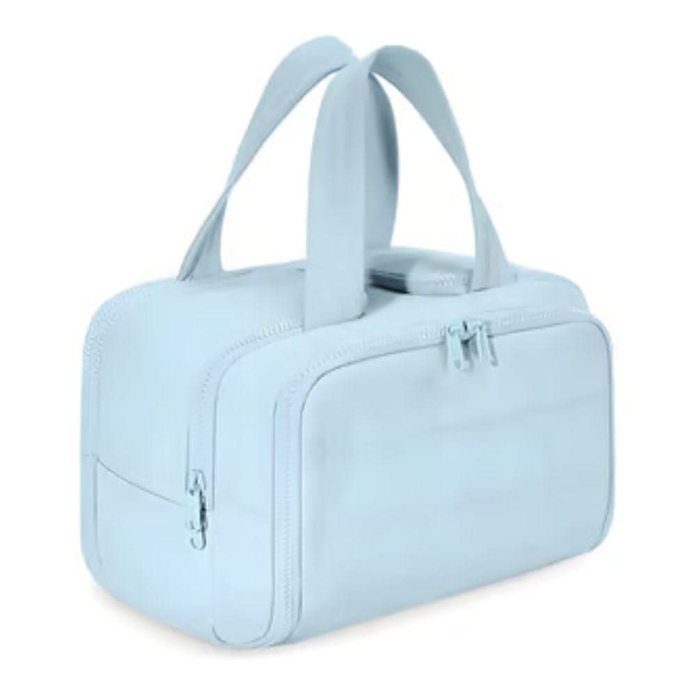 Travel Toiletry Hanging Organizer with Water-Resistant Fabric and Multiple Pockets