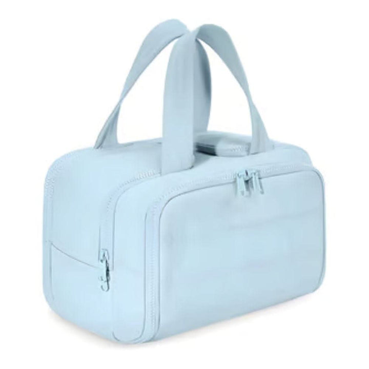 Travel Toiletry Hanging Organizer with Water-Resistant Fabric and Multiple Pockets