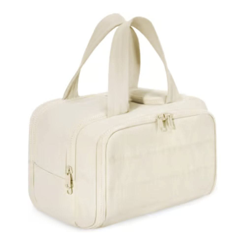 Travel Toiletry Hanging Organizer with Water-Resistant Fabric and Multiple Pockets