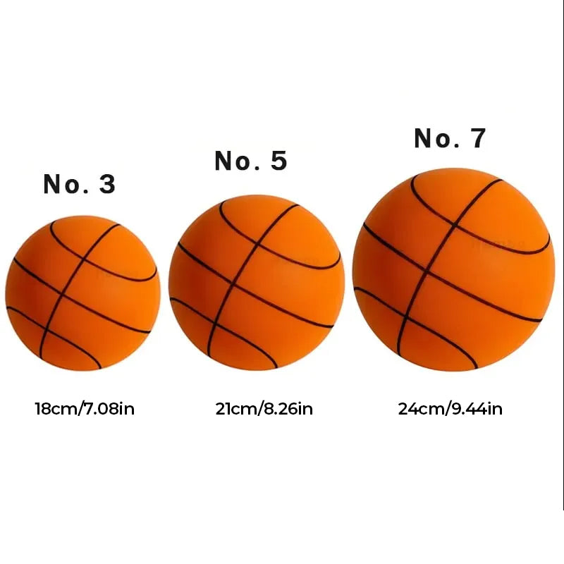 Silent Soft PU Foam Basketball for Indoor Training