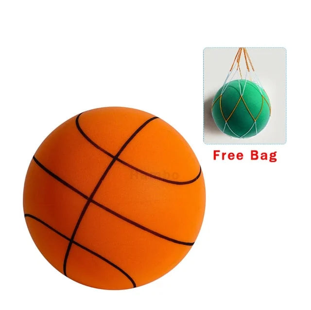 Silent Soft PU Foam Basketball for Indoor Training
