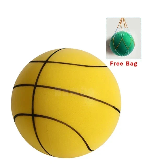 Silent Soft PU Foam Basketball for Indoor Training
