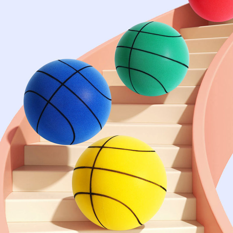 Silent Soft PU Foam Basketball for Indoor Training