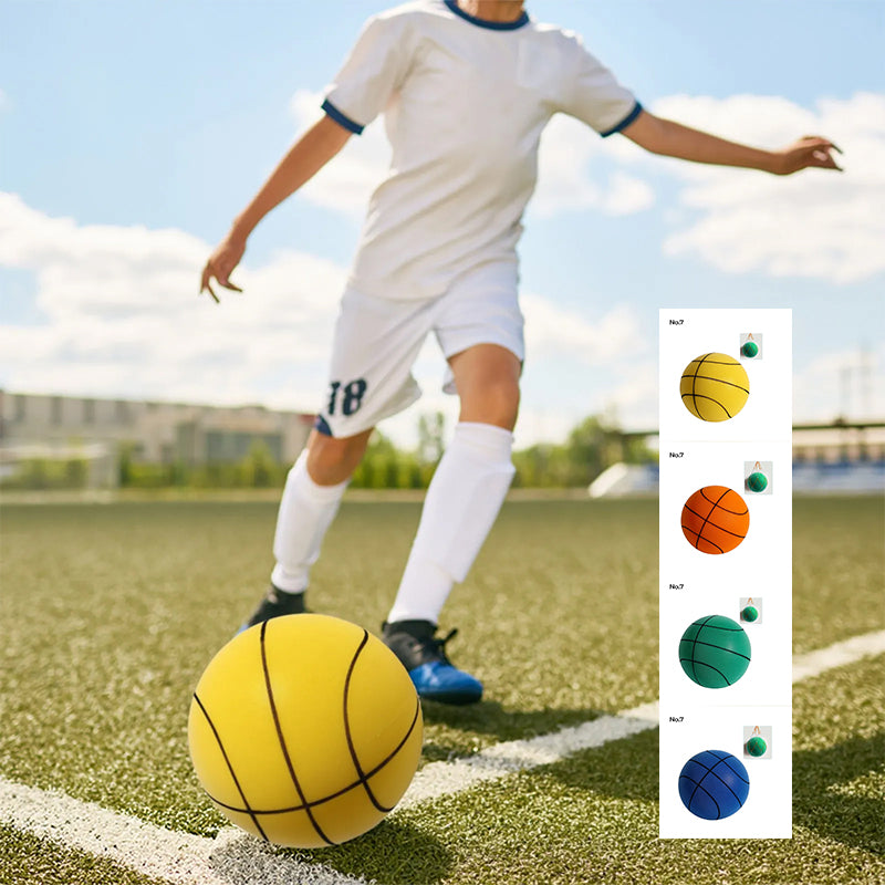 Silent Soft PU Foam Basketball for Indoor Training