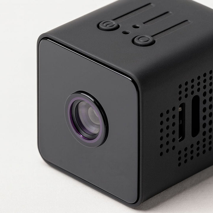 Surveillance Camera for Outdoor and Indoor Use | Mini WLAN Camera with Live Streaming to Mobile | Wireless & Compact | MiniGuard