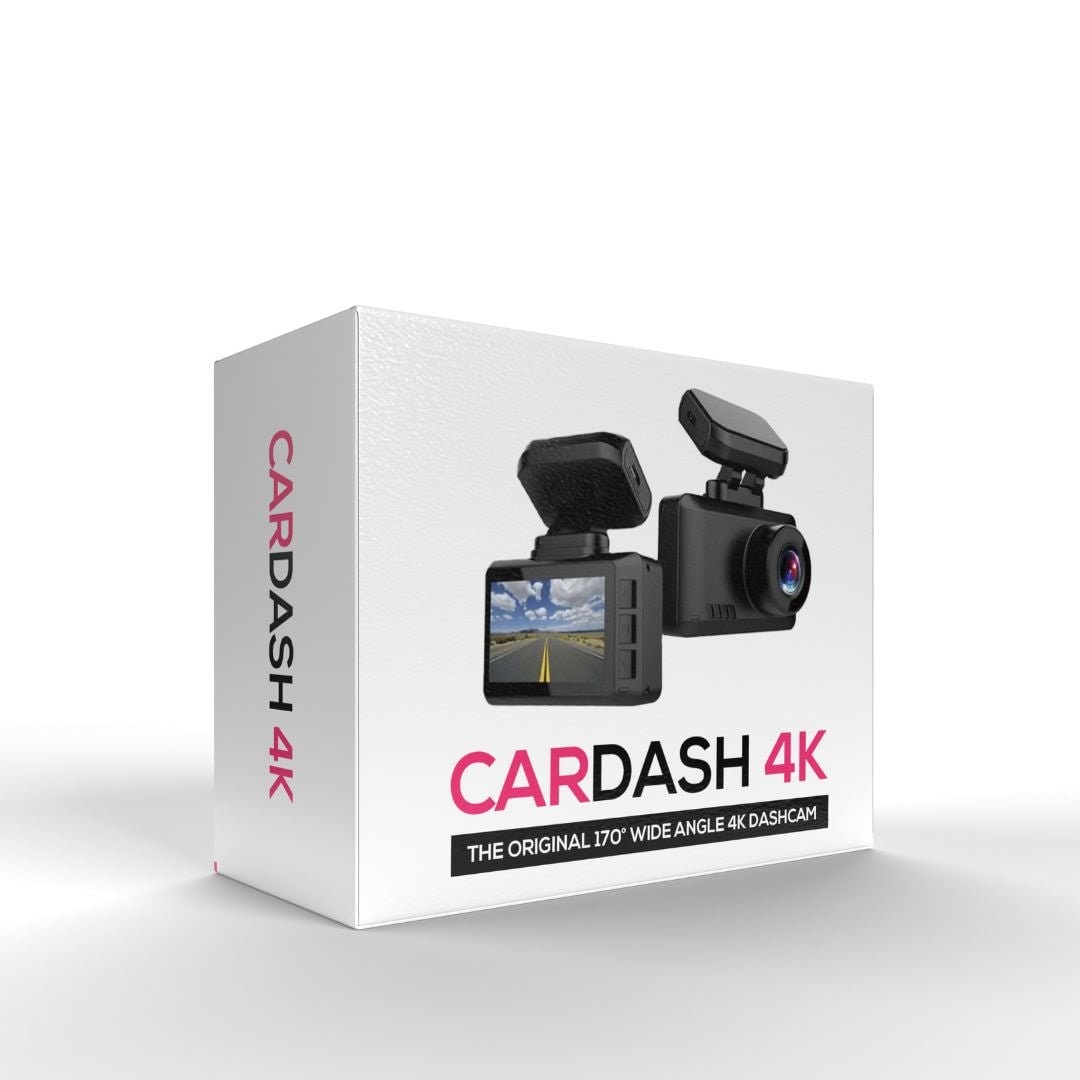 Ultra HD 4K Dash Cam GPS WIFI 2.45" Screen Night Vision