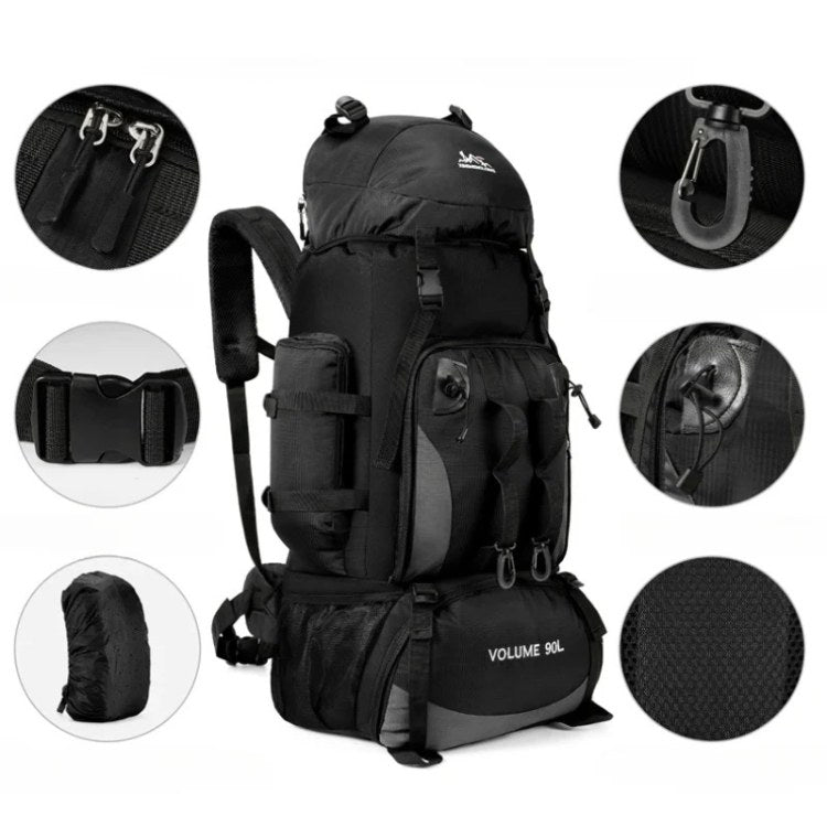 Ultralight Waterproof 90L Hiking Backpack