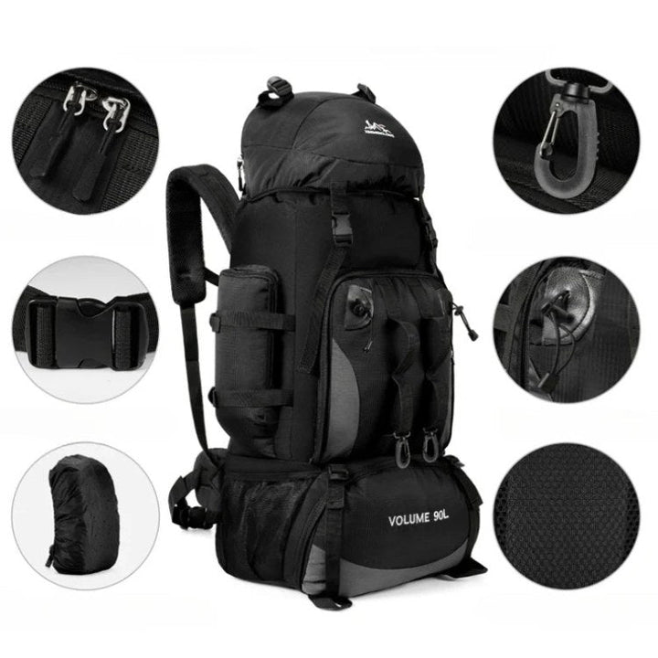 Ultralight Waterproof 90L Hiking Backpack