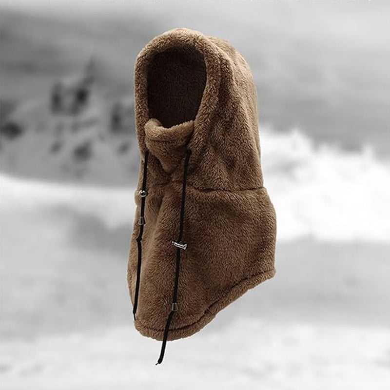 Unisex Sherpa Balaclava with Adjustable Design