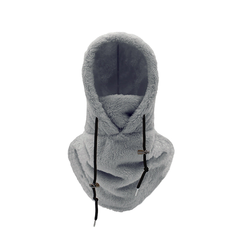 Unisex Sherpa Balaclava with Adjustable Design