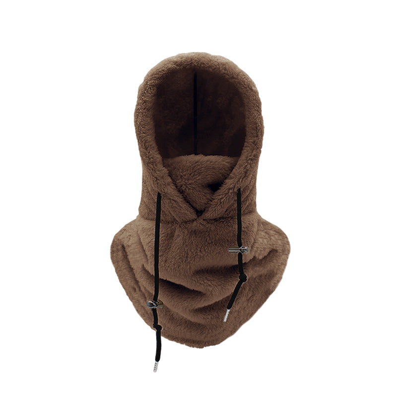 Unisex Sherpa Balaclava with Adjustable Design