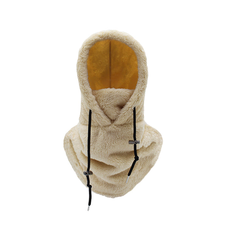 Unisex Sherpa Balaclava with Adjustable Design