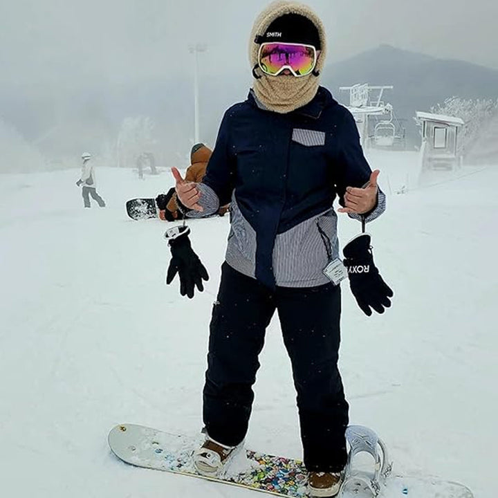 Unisex Sherpa Balaclava with Adjustable Design