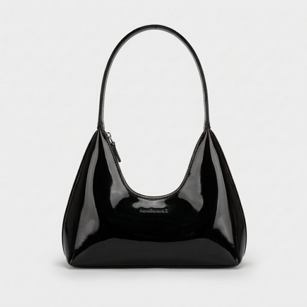 Vera – Women's Patent Vegan Leather Shoulder Bag