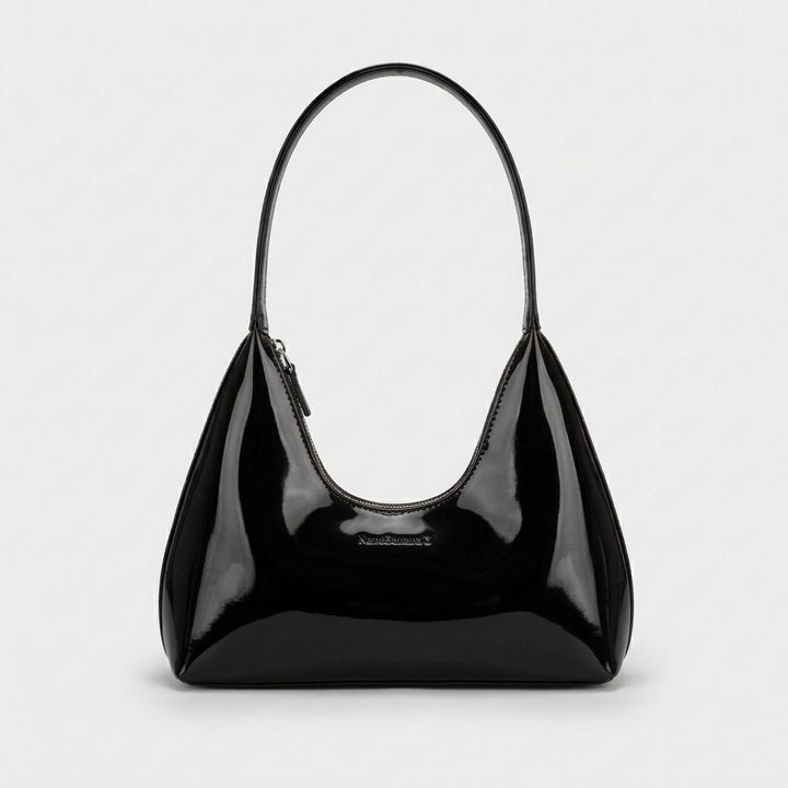 Vera – Women's Patent Vegan Leather Shoulder Bag
