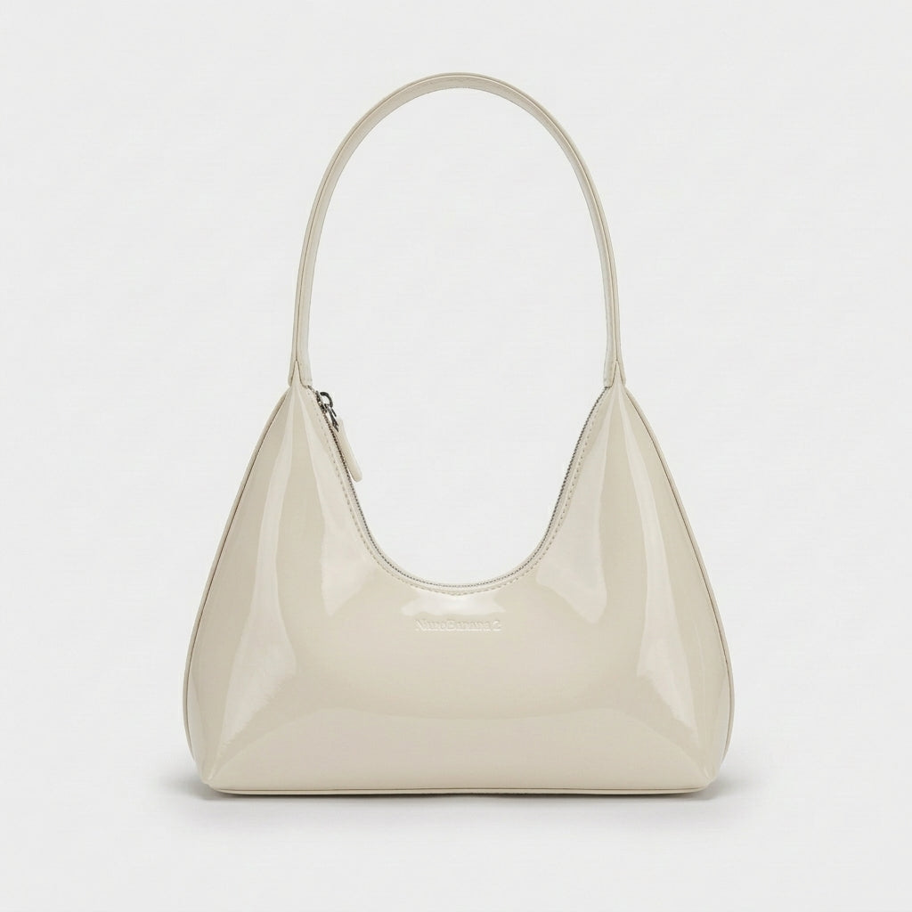 Vera – Women's Patent Vegan Leather Shoulder Bag