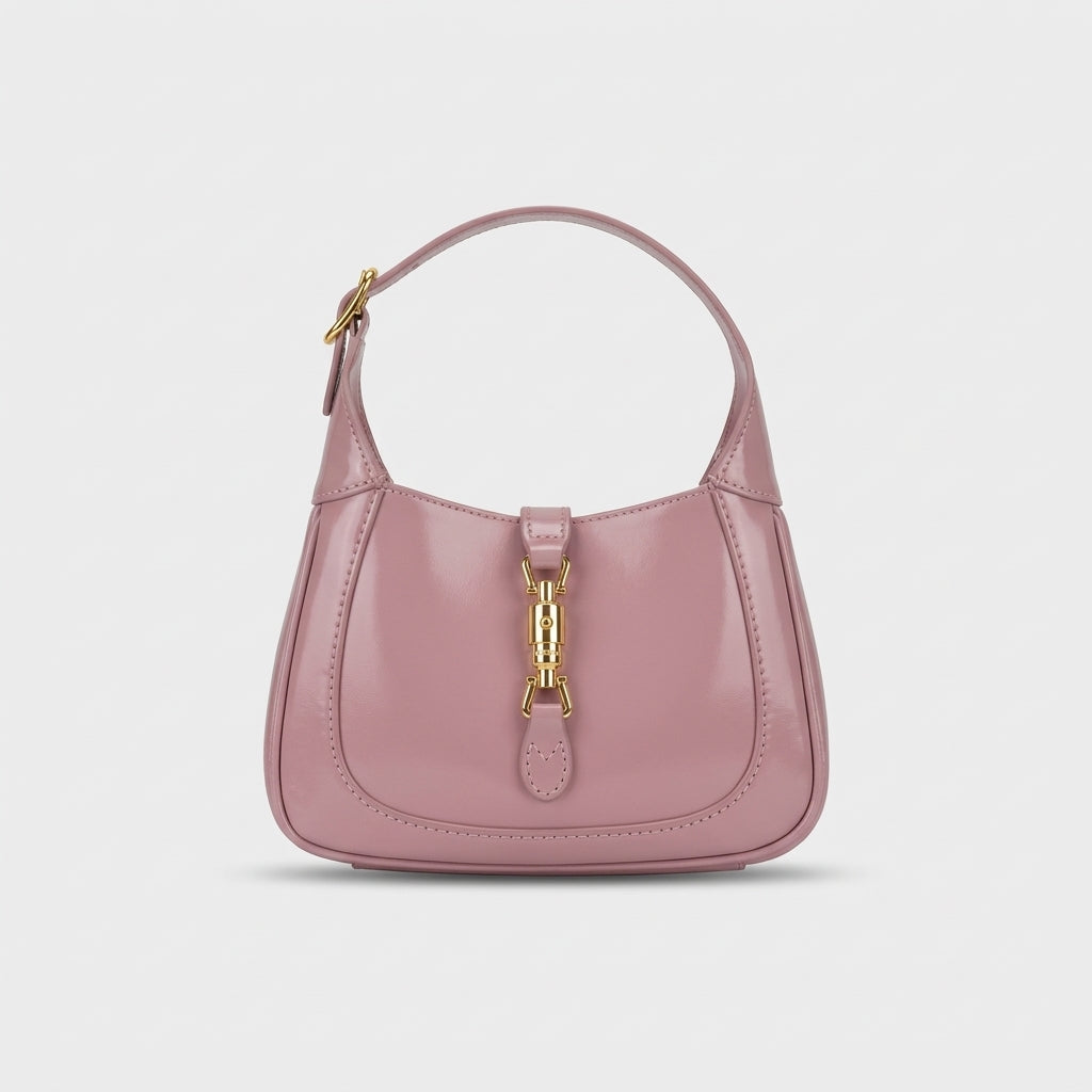 Cleo – Mini Leather Shoulder Bag, Small Hobo Purse for Women