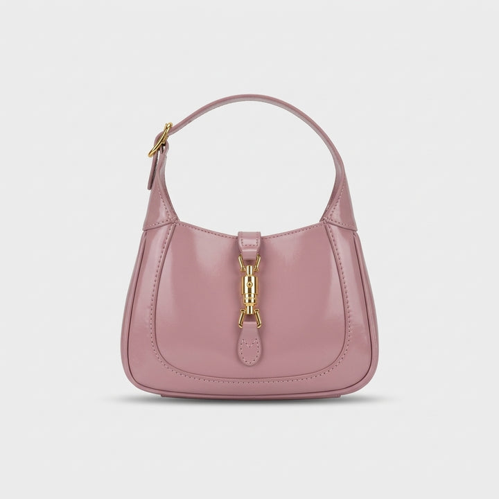 Cleo – Mini Leather Shoulder Bag, Small Hobo Purse for Women