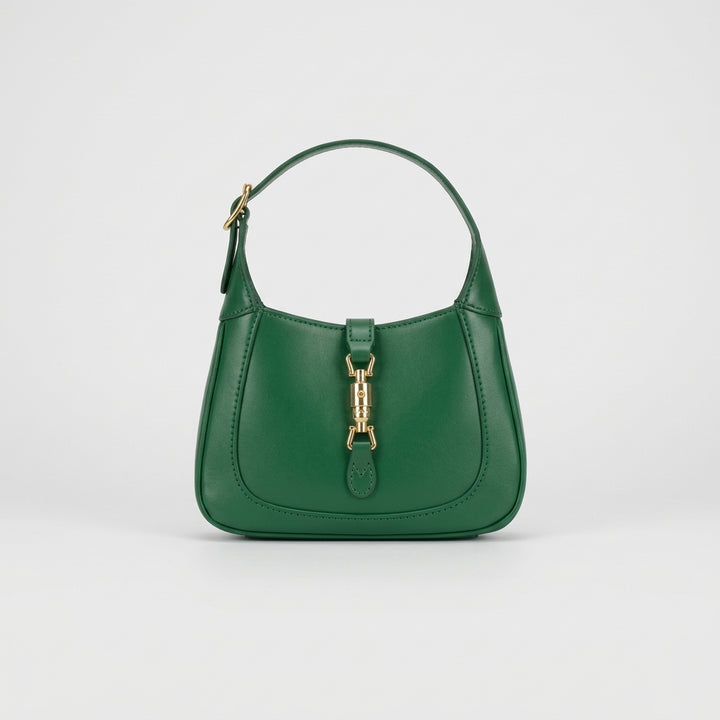 Cleo – Mini Leather Shoulder Bag, Small Hobo Purse for Women